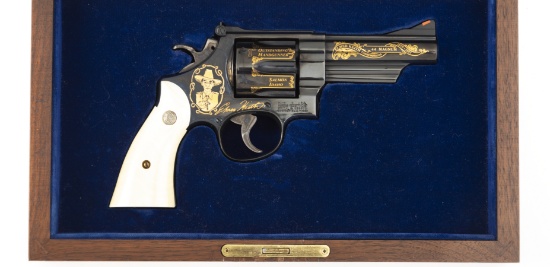 Cased Smith & Wesson Model 29-3 Elmer Keith Commemorative, 1899-1984, DA Revolver, .44 MAG caliber,
