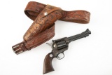 Colt New Frontier Single Action Revolver, .38 SPL caliber, SN 4468NF, manufactured in 1979, 5 1/2