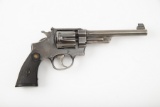 Smith and Wesson 44 Hand Ejector 1st Model Triple Lock Target Revolver, .44 Special caliber, SN 703,