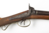 Early 16 gauge double barrel Percussion Fowling Shotgun, possibly German, 30