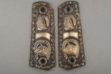 A pair of ornate 