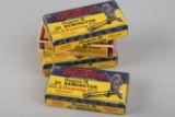 This lot consists of four picture Boxes of 20 rounds each of Bear Center Fire Cartridges. (1) Two Fu