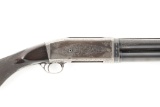 Remington Model 10 E-Grade Pump Action Shotgun, 12 gauge, SN U54378.  Beautifully engraved Remington
