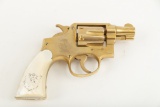 Smith and Wesson 38 M&P Post War Pre-Model 10 Revolver, .38 SPL caliber, SN S954355, manufactured in