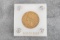 U.S. $10.00 INDIAN HEAD GOLD COIN. This beautiful coin was minted in 1908 and is in high condition.
