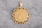 Gold $5.00 Indian Head Coin dated 1909, mounted in unique 14 KT gold Bezel.