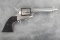 Taurus SA Revolver, .45 LR caliber, SN ZD382065, factory nickel finish, 5 1/2