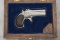 Boxed Remington Arms Co. Ilion. New York, O/U Derringer, .41 caliber, SN 336, smooth gray to brown p