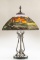 Signed Pairpoint Table Lamp with 15