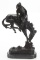 Bronze Western Sculpture titled 