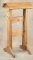 Tall custom made wooden Saddle Stand, 51 1 /2