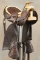 Early Hope, Texas Saddle, excellent condition with rawhide wrapped tree and lightly tooled leather c