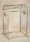 Custom made iron Saddle Stand, 39 1/2