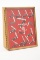 Factory Knife Case with 15 Winchester Folding Knives, knives are in new unused condition. Case measu
