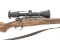 Custom Monte Bolt Action Rifle, Manderino, .338 caliber, SN 1016, blue finish, 24