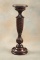 Antique mahogany Pedestal, circa 1910, with unique pineapple style carved column. Excellent finish a