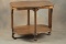 Very unique antique quarter sawn oak Lamp Table, possibly one of the finest and most unusual Lamp Ta