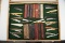 Collection of 14 vintage Straight Razors and Straight Razor Boxes, some are marked 