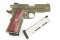 Wilson Combat, Model The Professional Semi-Auto Pistol, .45 ACP caliber, SN WCT18820, factory green