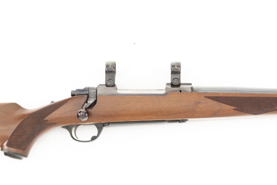 Ruger M-77 Bolt Action Rifle, .280 REM or 7 mm EXP. caliber, SN 74-78800, blue finish, 24" heavy bar