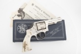 Engraved Smith & Wesson, Model 10-6, DA Revolver, SN 2D12012, .38 S&W SPL caliber, possibly factory