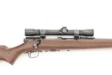 Winchester Model 43 clip fed Bolt Action Rifle, .22 HORNET caliber, SN 31136A, blue finish, 24