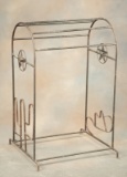 Custom made iron Saddle Stand, 39 1/2