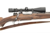 Custom CZ Bruno Bolt Action Rifle, Model 1932, .7x57 caliber, SN 01779, blue finish, 22