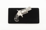 North American Model A-22S-5, five shot Derringer, .22 S caliber, SN B39852, stainless with 1 1/2
