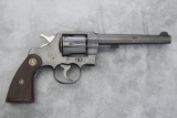 Colt Official Police DA Revolver, .38 caliber, SN 645837, blue finish with 6