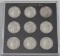 THIS LOT WILL BE SOLD 9 TIMES YOUR BID, MEANING YOUR FINAL BID WILL BE MULTIPLIED 9 TIMES.  Morgan S