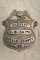 Beautiful Shield Badge with Eagle Crest marked â€œSHERIFF/ G.W. SMITH/ COLLIN COUNTY/ TXâ€, Smith w