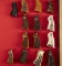 A collection of Fourteen (14) pairs of Grips for S&W Revolvers. Three pair are stag grips, 8 pair ar