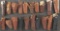 This lot consists of a Collection of Twenty (20) Leather Holsters, mostly unused, some tooled, some