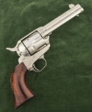 Uberti SA Revolver, .45 caliber, SN 95840, factory nickel finish, 4 3/4
