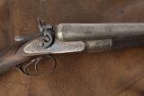Antique factory engraved Colt, Model 1878, hammer double barrel Shotgun. Sold with Factory Letter st