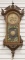 Antique walnut New Haven, American Calendar Wall Clock, circa 1886, eight day time and strike, in be