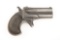 Vintage Remington, Model 95, O/U Derringer, .41 Rim Fire caliber, SN 622, smooth dark gray aged pati