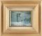 CA Artist Melvin C. Warren (1920-1995), Framed Print dated 1972. Scene is horse and mule standing at