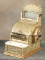 Very desirable antique Model 213, Brass National Cash Register, circa 1920s, complete with ornate in