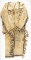 Vintage matching 2-piece Wild West fringed and beaded Jacket and Pants Set. The original stock numbe