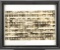 Framed Image of 157 Performers of the Miller Bros. 101 Ranch, dated 1928. Image is by Century, N.Y.,