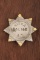 Small vintage 8-point Star Badge marked â€œSITKA POLICE A.T.â€, is a very unusual designed badge wi