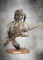 Fabulous Bronze Sculpture by noted Texas Artist Juan Dell titled 