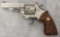 Colt Trooper, MK III, Double Action Revolver, .357 MAG caliber, SN 76137L, nickel finish, 4