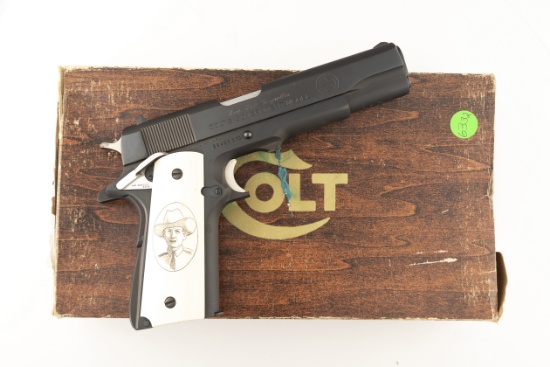 Colt Government Model, MK IV, Series 70, Semi-Auto Pistol, .45 caliber, SN 55488G70, "Lone Wolf" Gon