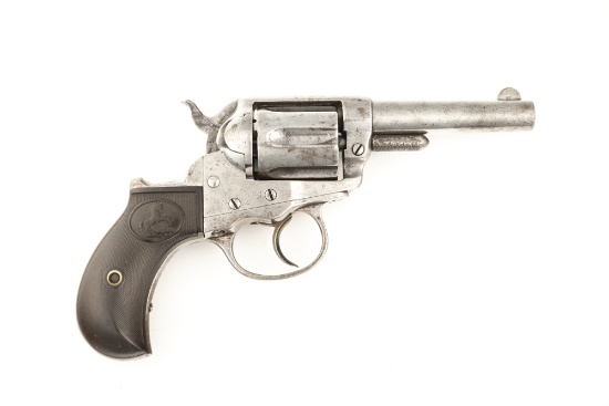 Antique Colt, Model 1877, Lightening, DA Revolver, aka Store Keeper, .38 caliber, SN 42055, manufact