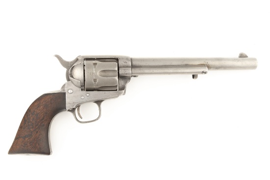 Antique Colt SAA Revolver, SN 28615, .45 caliber, manufactured in 1876. This is a 6-shot revolver wi