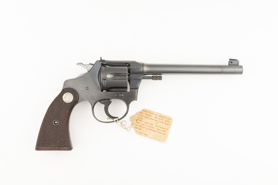 Colt Police Positive, Double Action Target Revolver, .22 caliber, SN 41635, in original factory box