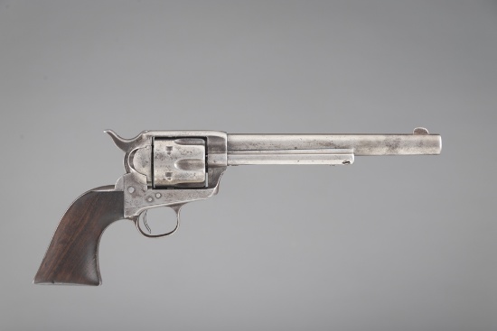 Antique U.S. Cavalry Colt SAA Revolver, SN 119666, .45 caliber, manufactured in 1887. This is a 6-sh